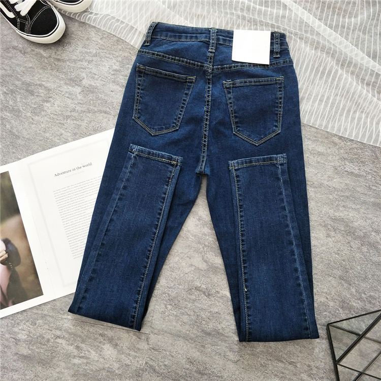 [HCM]QUẦN JEANS NỮ BIG SIZE LƯNG CAO CO GIÃN MS1050