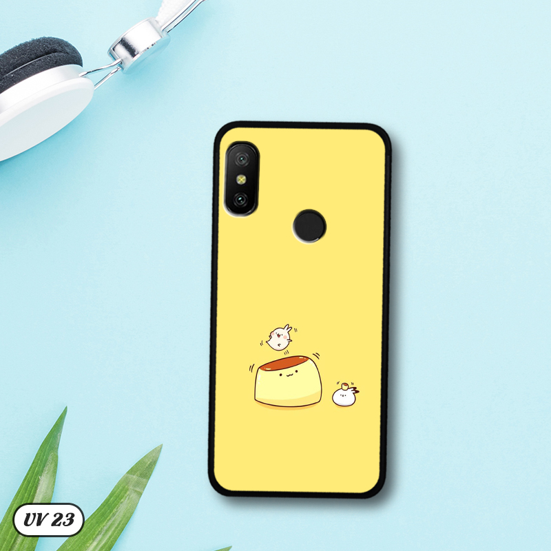 Ốp Xiaomi Redmi 6 Pro lưng nhám -ngộ nghĩnh