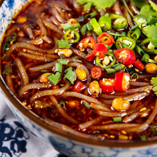 [Loại 1] Thùng 6 hộp miến chua cay Trùng Khánh