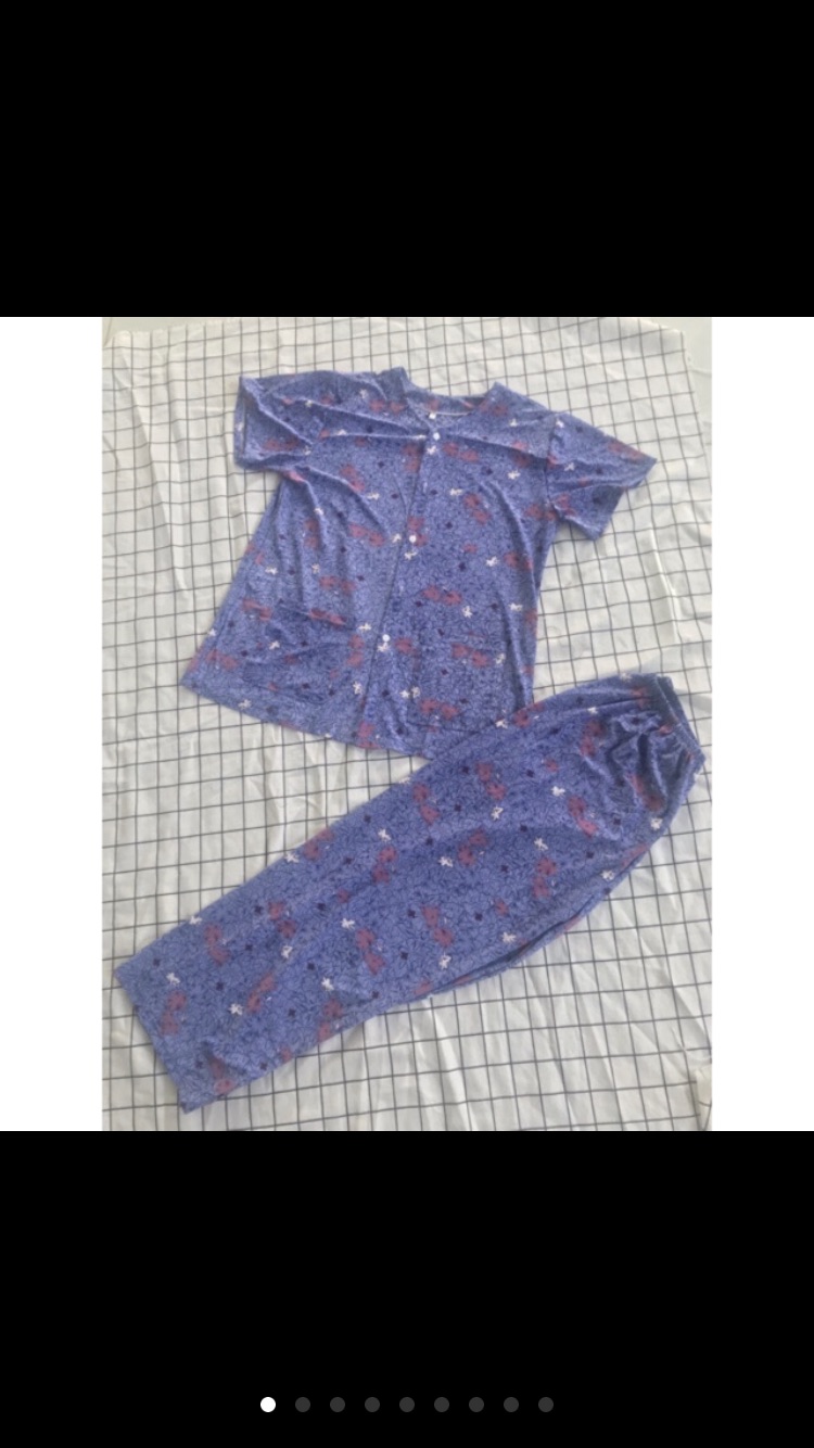 [HCM]Bộ bà già túi thun lạnh co giãn(size 40-67kg)