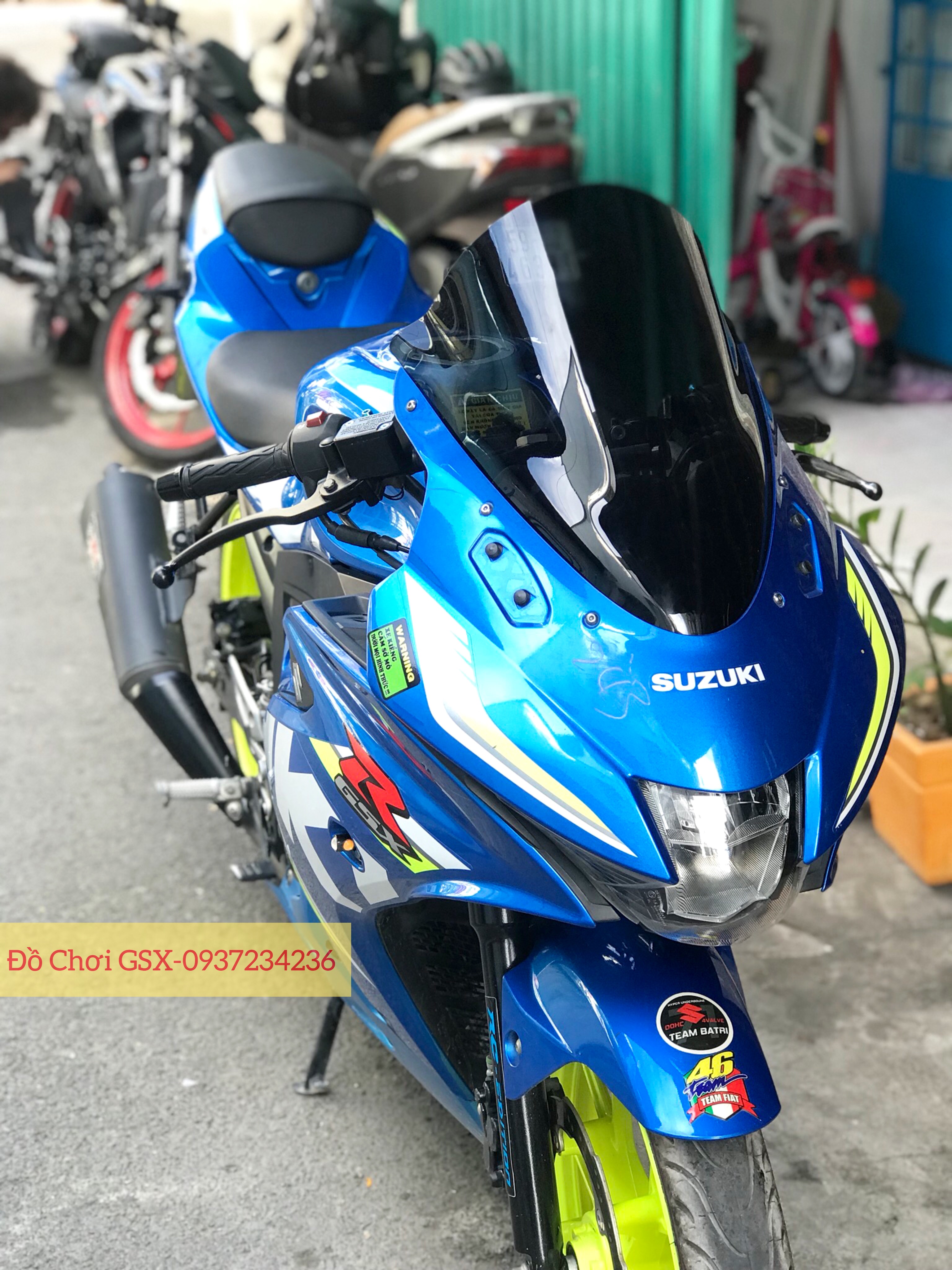 Kính chắn gió GSX150R - HEROWINDSHIELD THAILAND- V1
