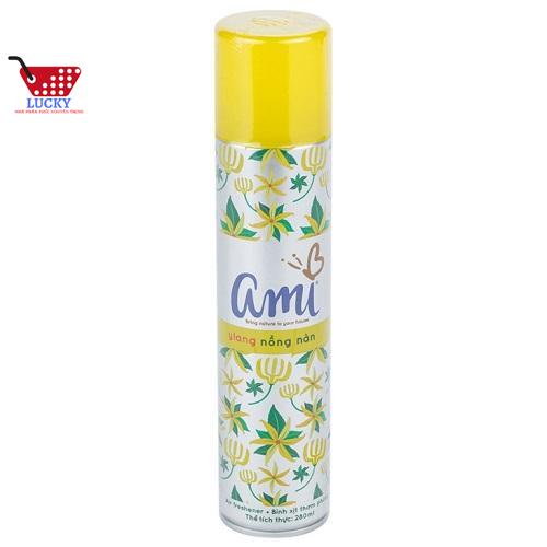 [HCM] (CHÍNH HÃNG) Bình xịt phòng Ami 280ml Hương Ylang nồng nàn
