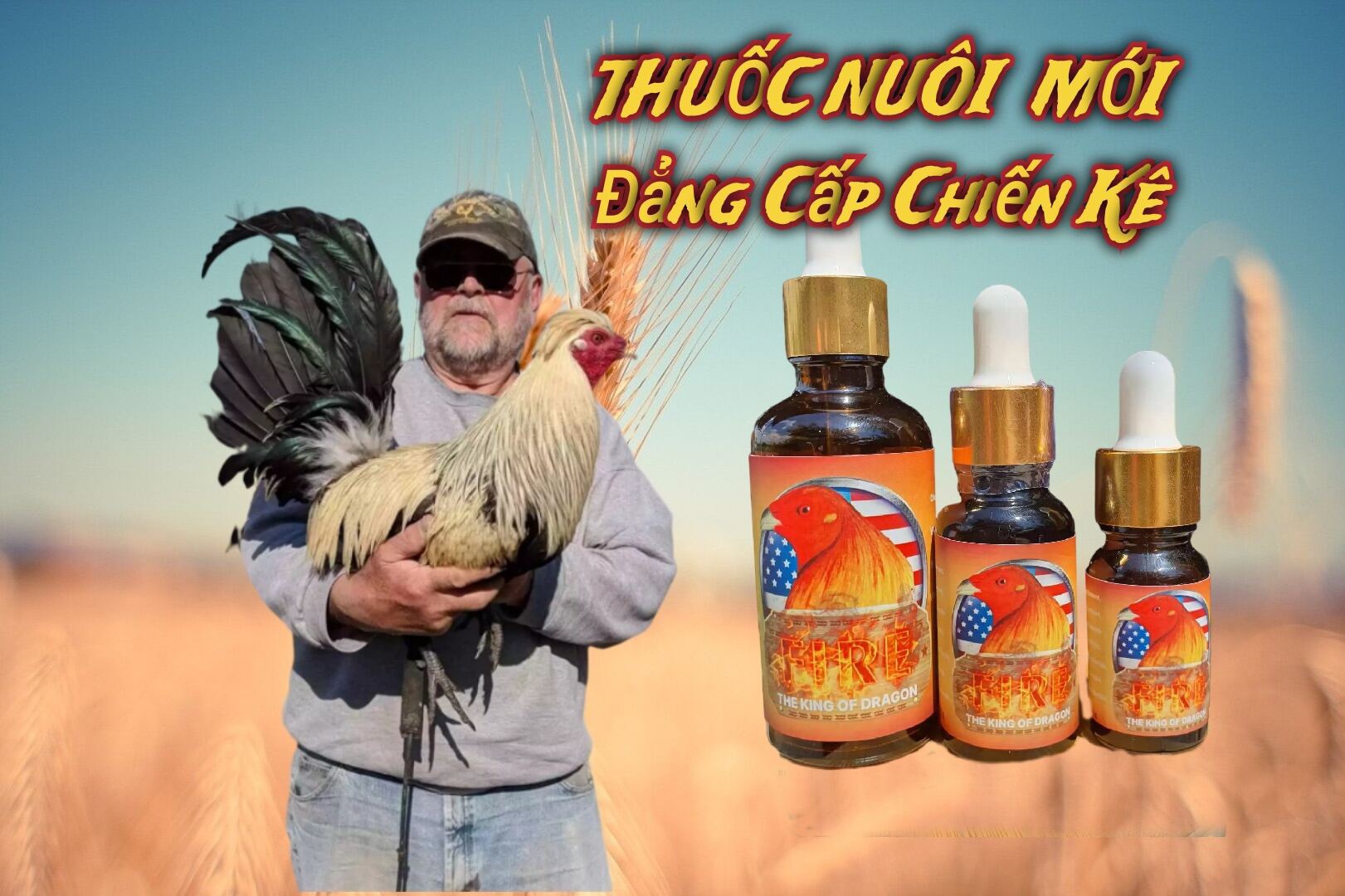Ectoline - 10ml Nhỏ gáy diệt mạt gà dành cho gà đá