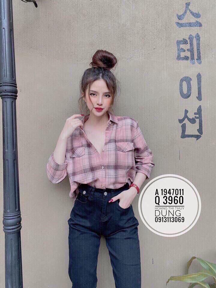Áo Sơ Mi Nữ Form Rộng Quảng Châu Thời Trang Cao Cấp ASM02