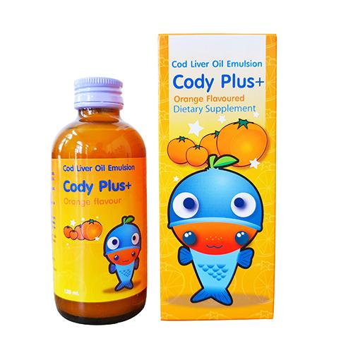 Cody plus+ orange flavoured – hỗ trợ phát triển não bộ, cải thiện thị lực