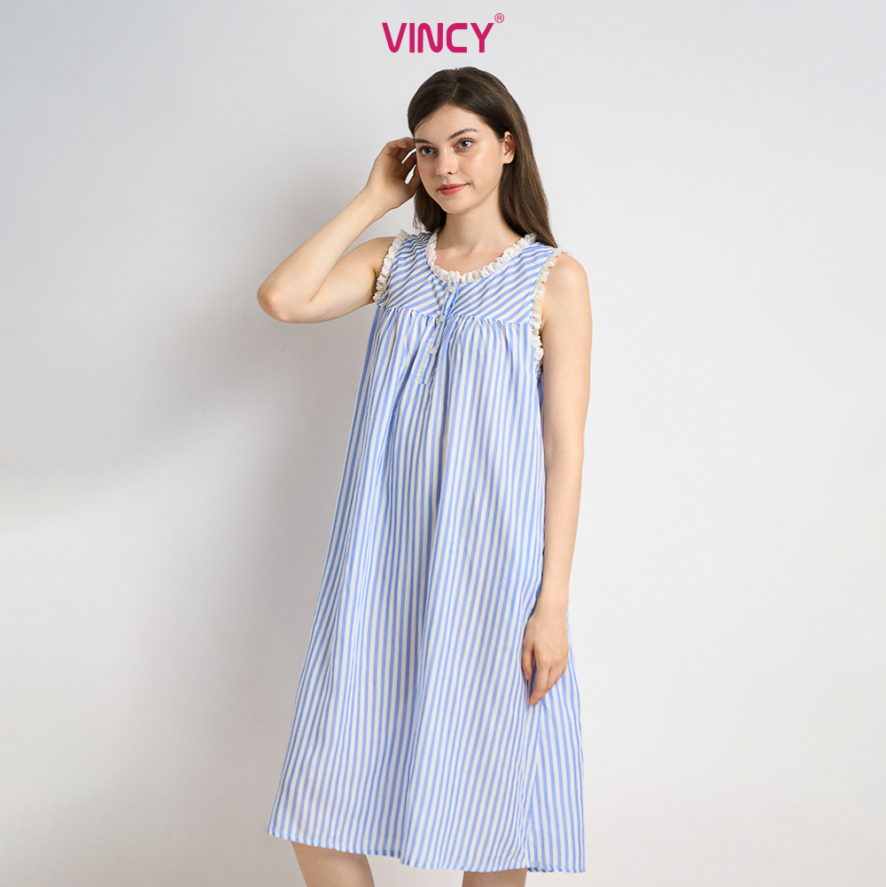 Đầm kate nữ vincy thoáng mát ddk061s31