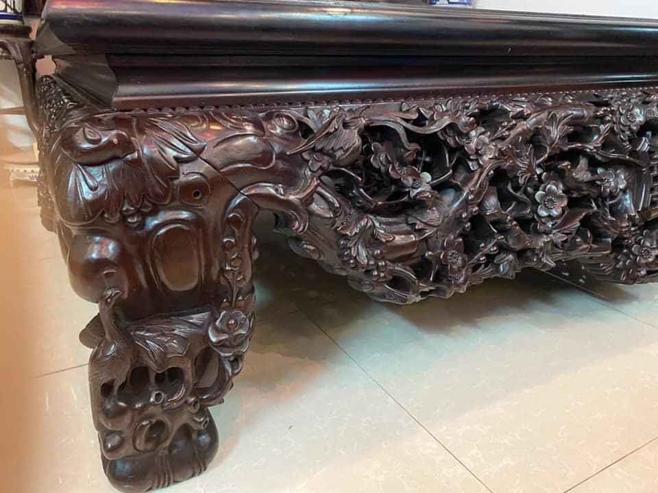 Sập ngồi - Sập ngồi mai chân 22 1m6*2m