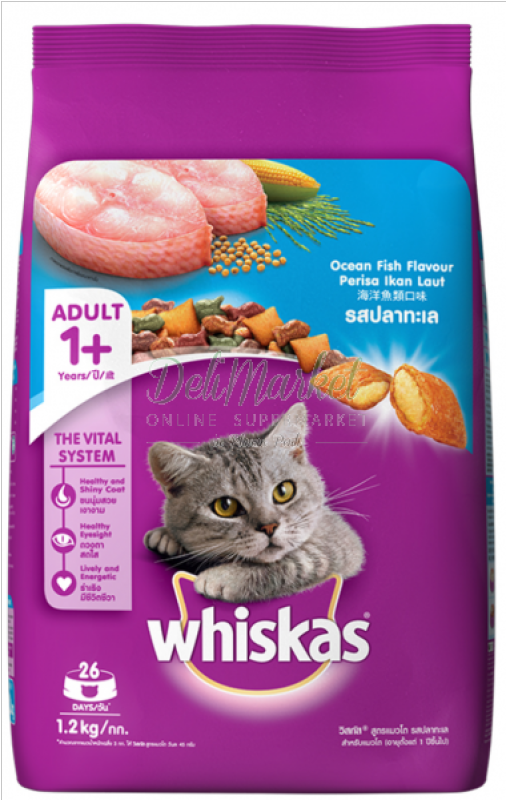 Thức ăn dạng hạt cho mèo whiskas