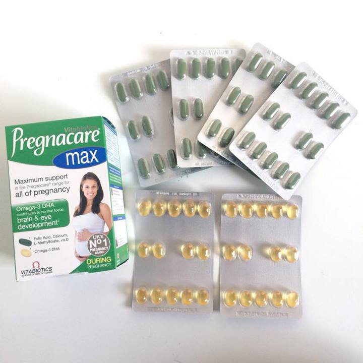 Vitamin bầu Pregnacare max 84 viên