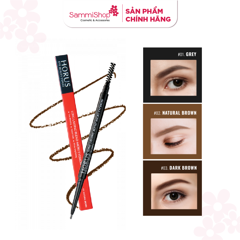 Horus Chì mày Eye Beauty Expert  Long Lasting Blend Micro Eyebrow