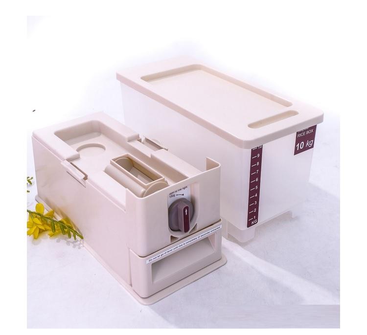 Thùng đựng gạo bằng nhựa 10kg