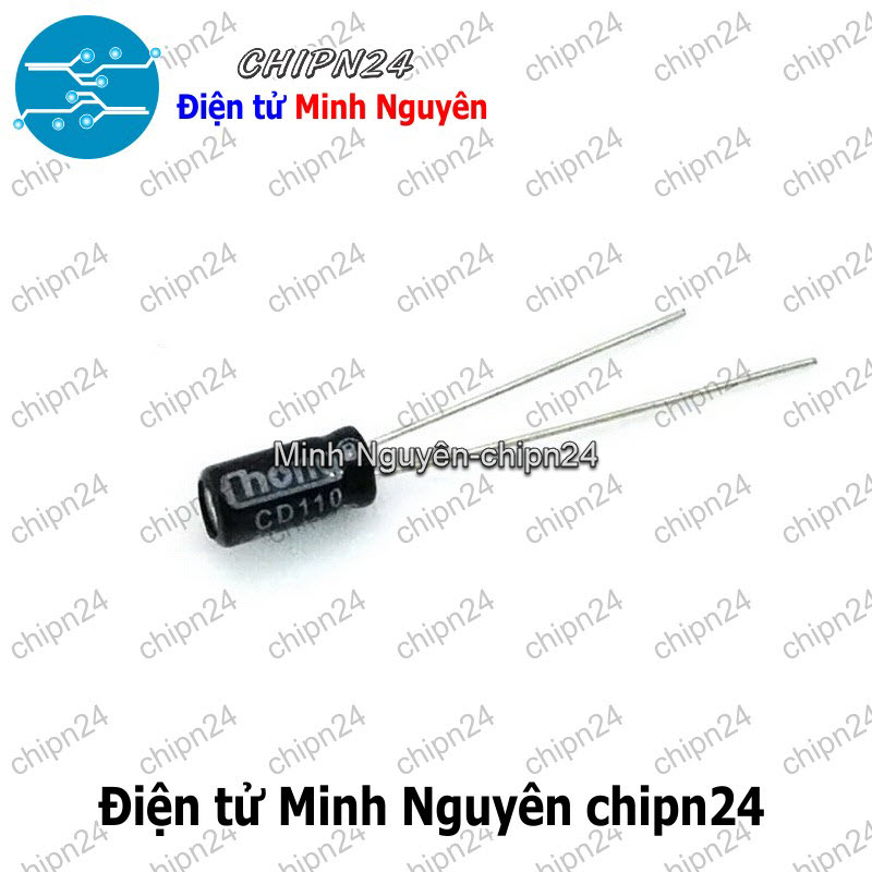 [25 con] (F251) Tụ hóa 47uF 16V Đen (4x7mm) - HH003640