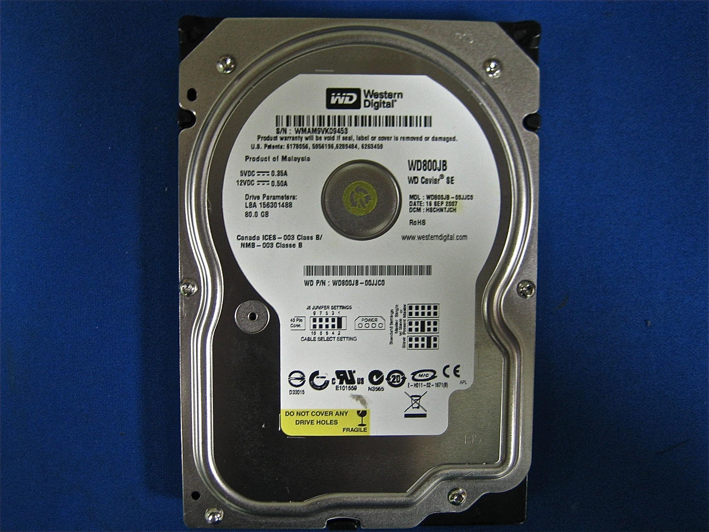 HDD PC 80G,750G,500G,1T SEGATE,WD SATA