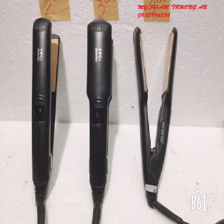 Máy là tóc bản sứ - Máy kẹp duỗi tóc- Hàng cao cấp chuyên dụng salon