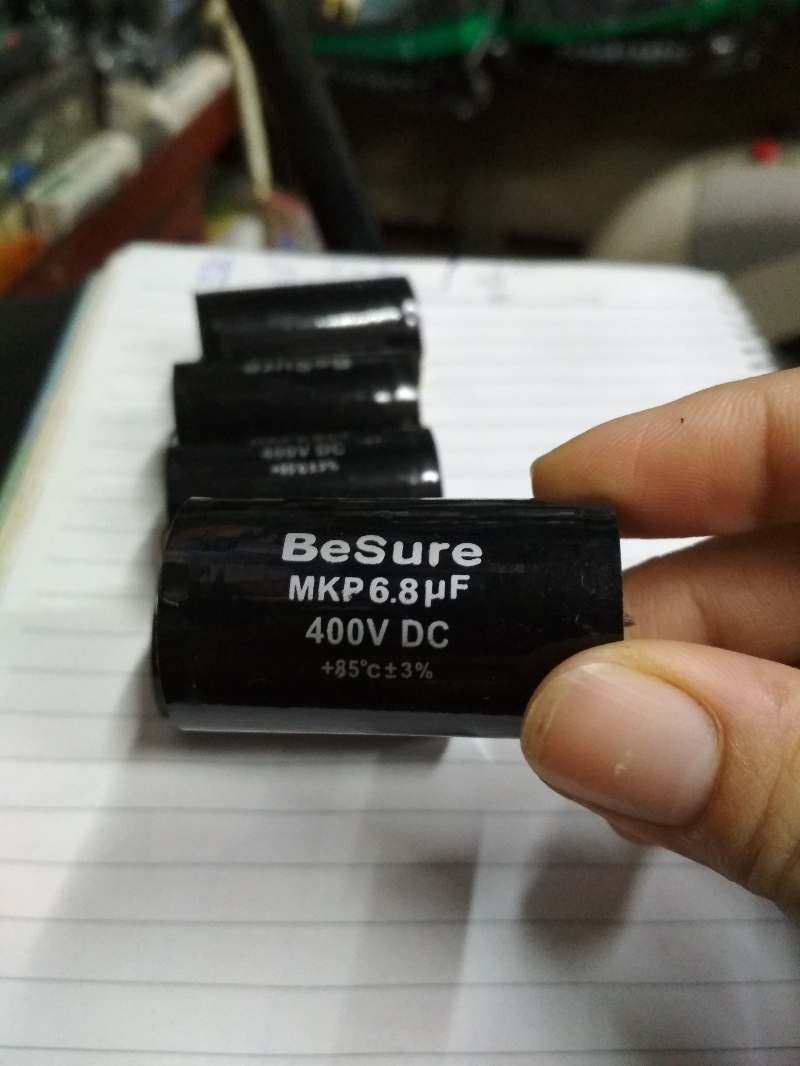 Tụ Loa Phân Tần Besua 6-8m - 400V zin