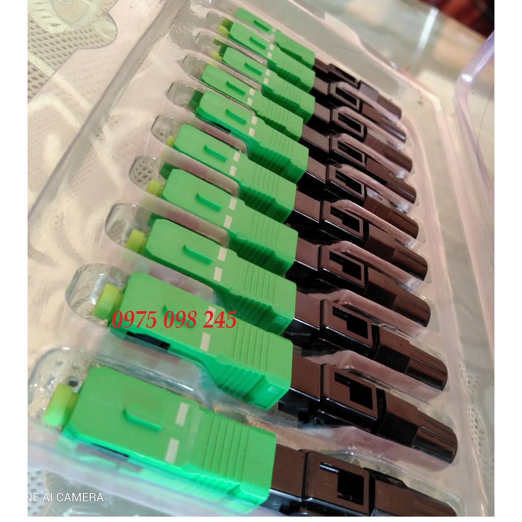300 đầu nối nhanh Fastconnect SC/APC cáp quang FTTH Gpon