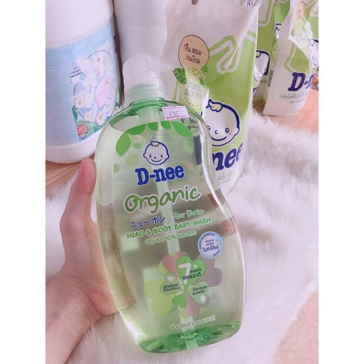 Dnee Baby Body Wash and Shampoo 380ml