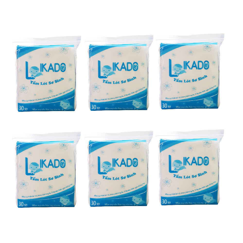 Miếng lót phân su cho bé LIKADO (1 gói)