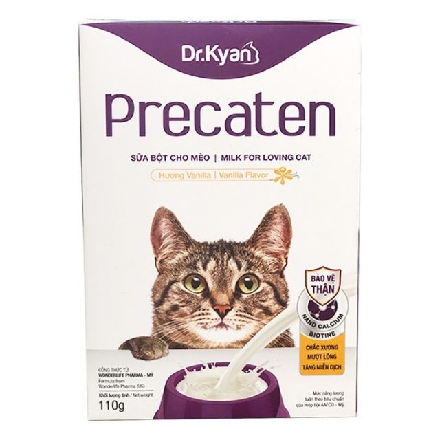 Sữa bột cho chó - mèo Precaten 110g