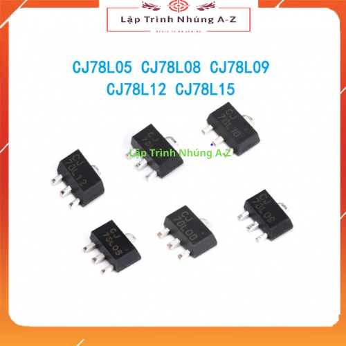 Ic ổn áp nguồn cj78l05 cj78l09 cj78l12 cj78l15 smd
