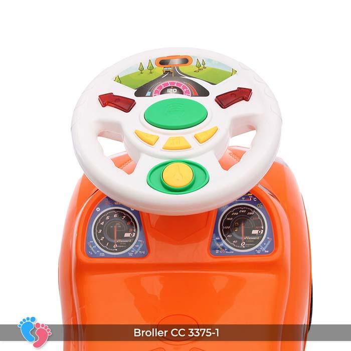Xe ô tô chòi chân cho bé Broller CC-3375-1 (Có nhạc)