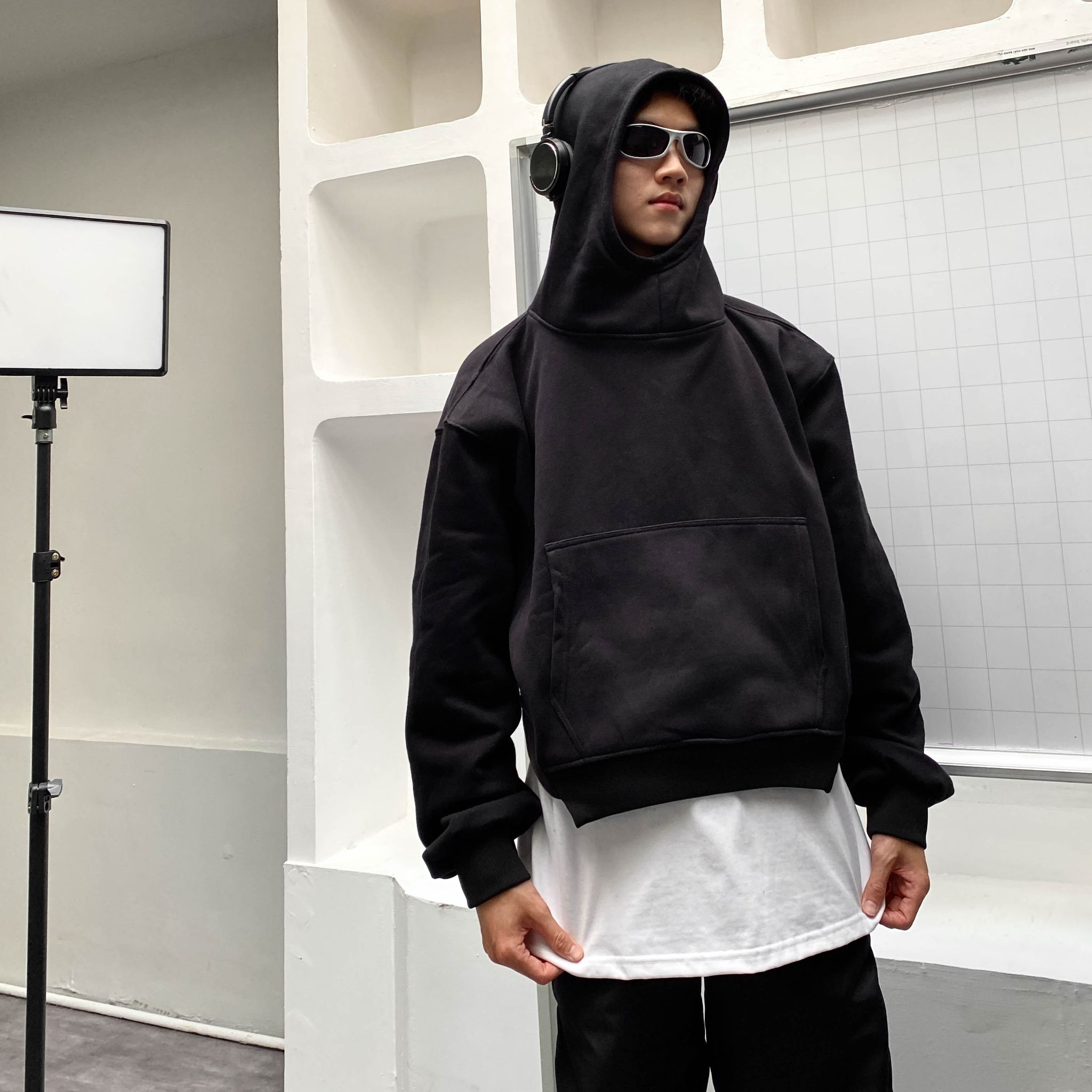 ÁO KHOÁC FF Y2K CROPPED HOODIE