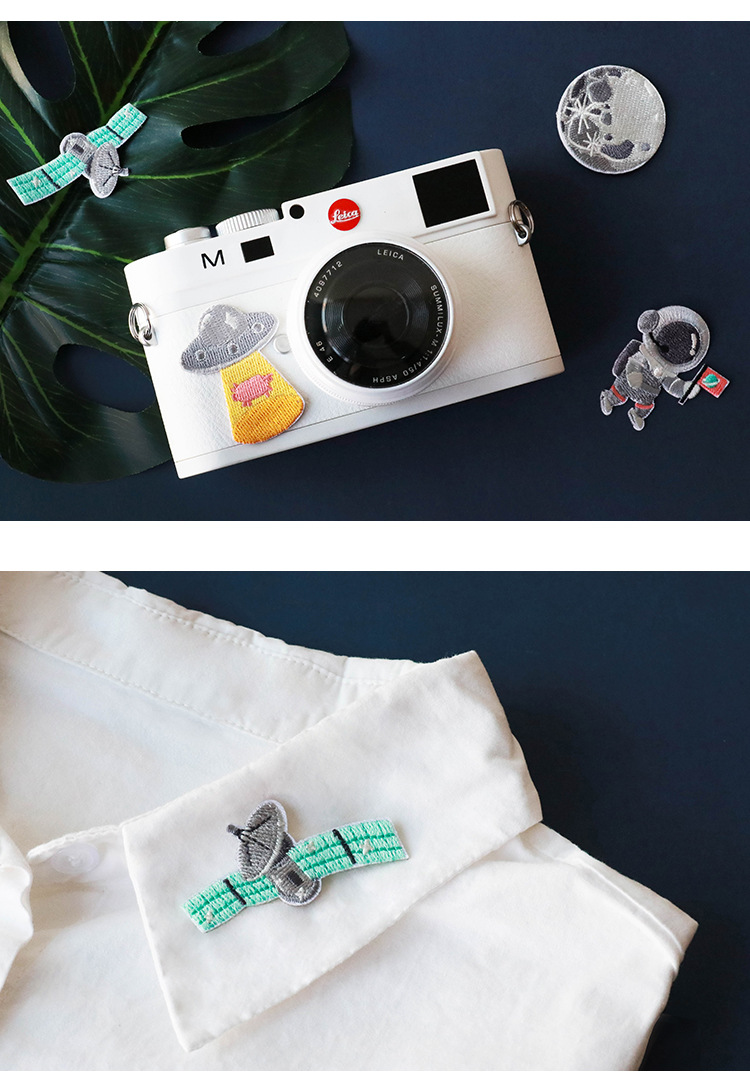 [HCM]Sticker Dán Ủi Phi Hành Gia Mặt Trăng Dễ Thương