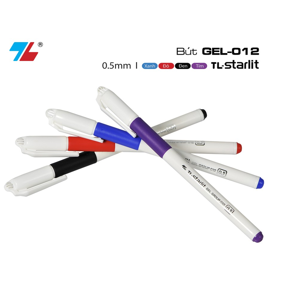 10 Chiếc Bút Gel Thiên Long 012