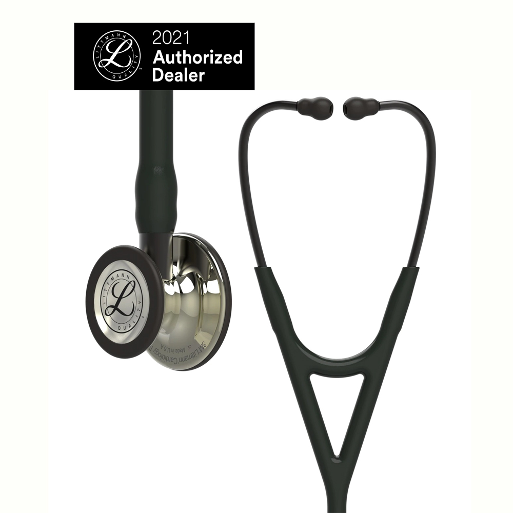 Ống nghe y tế 3M Littmann Cardiology IV, mặt nghe phủ màu sâm banh