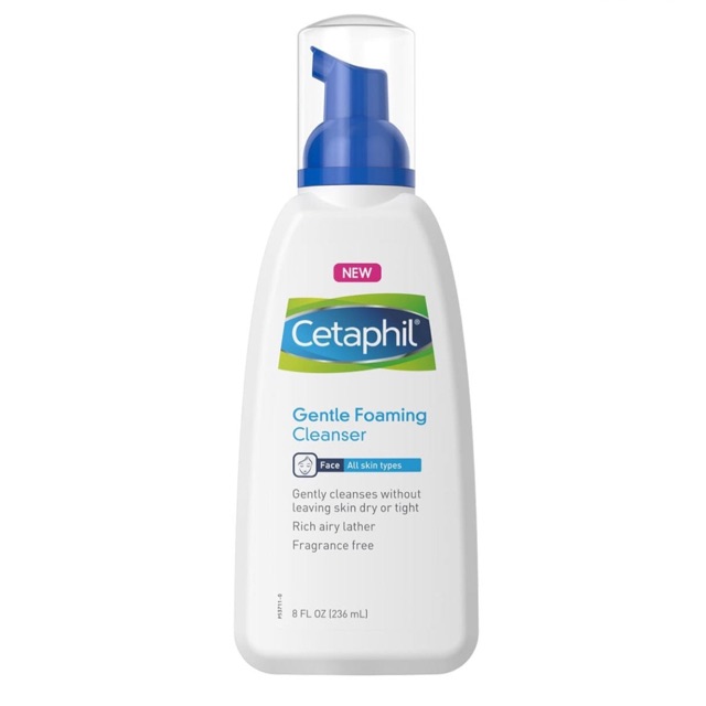 [HCM]Sữa rửa mặt tạo bọt cho mọi loại da Cetaphil Gentle Foaming Cleanser 236ml