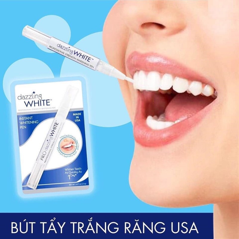 Bút tẩy trắng răng Dazzling White - Hiệu quả nhanh sau 7 ngày sử dụng giá rẻ