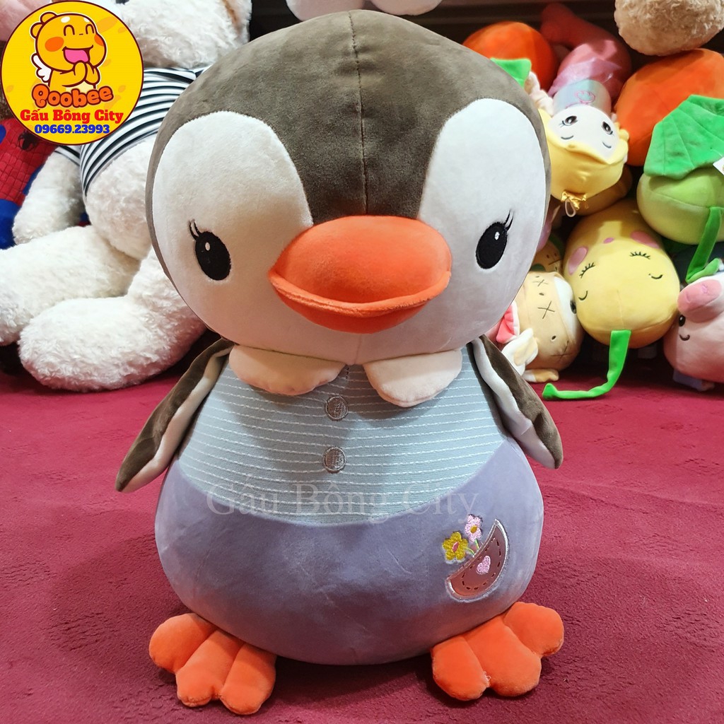 Gấu Bông Chim Cánh Cụt Mềm Mịn Cao Cấp