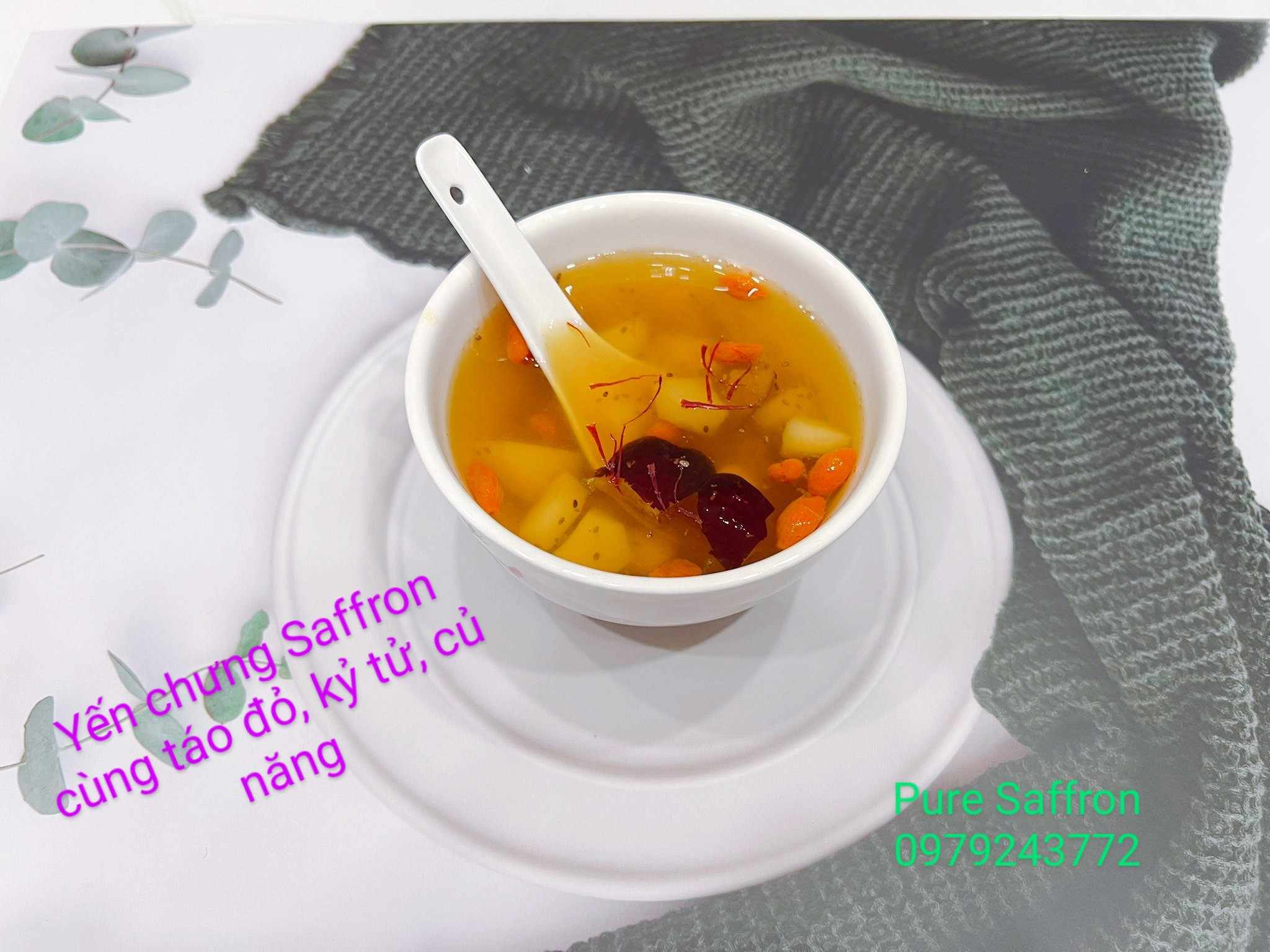Nhuỵ Hoa Nghệ Tây Saffron Iran Loại 1 Super Negin