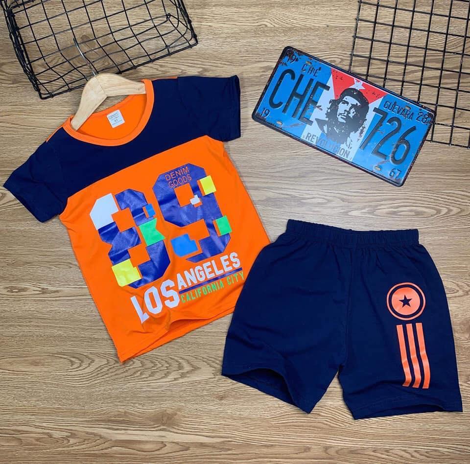 [HCM]BỘ THUN COTTON SIZE ĐẠI BÉ TRAI CỰC ĐẸP ĐẾN 40KG