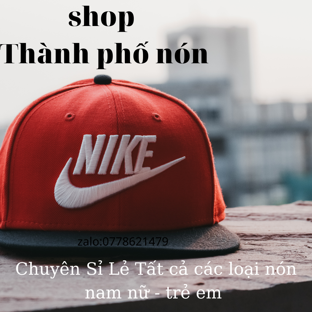 Nón kết phối lưới mạc vuông thêu thời trang