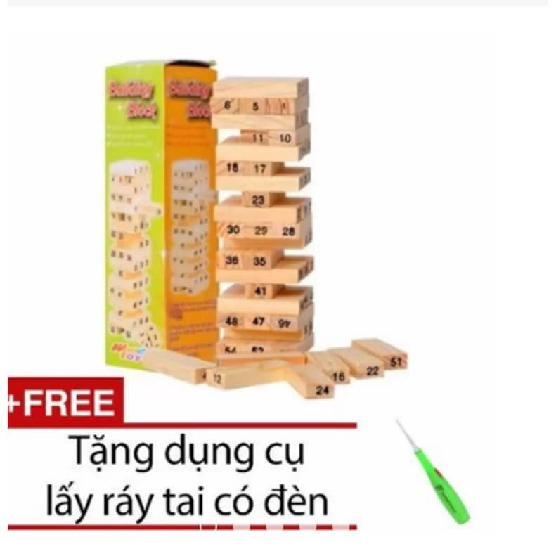 BỘ ĐỒ CHƠI RÚT GỖ CHO BÉ