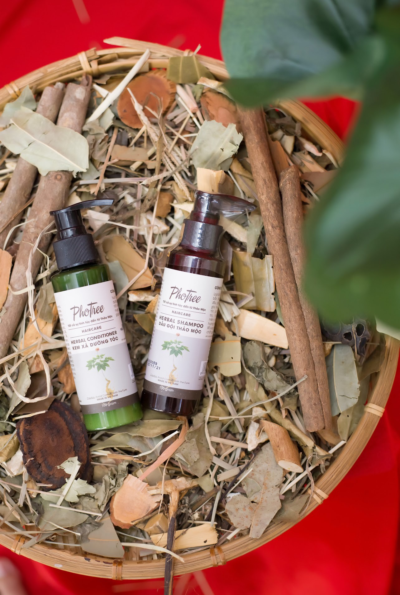 Combo Gội - Xả Sâm Ngọc Linh PhoTree 100grams