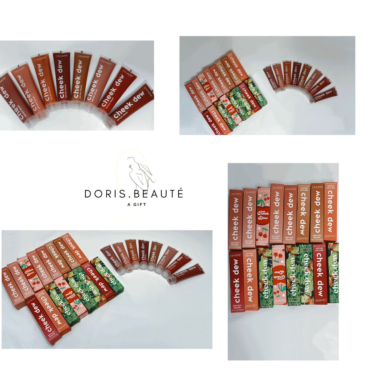 Má hồng Serum blush COLOURPOP CHEEK DEW - DORIS. BEAUTÉ