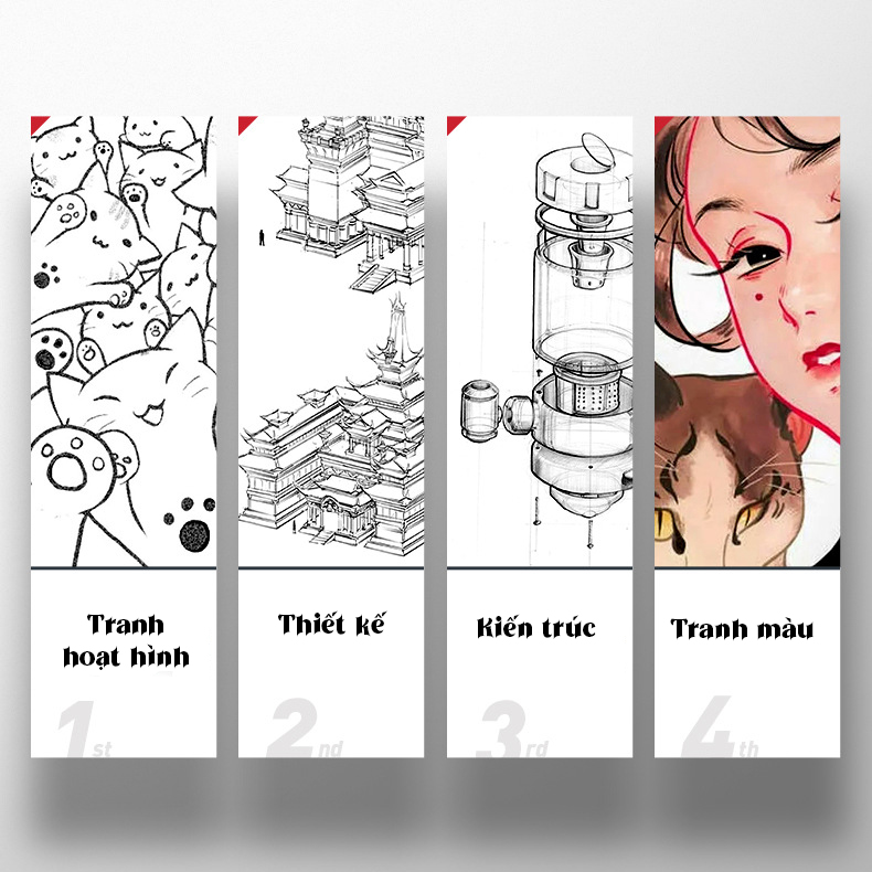 Bút Line Kháng Nước Chotune - Lẻ đủ size