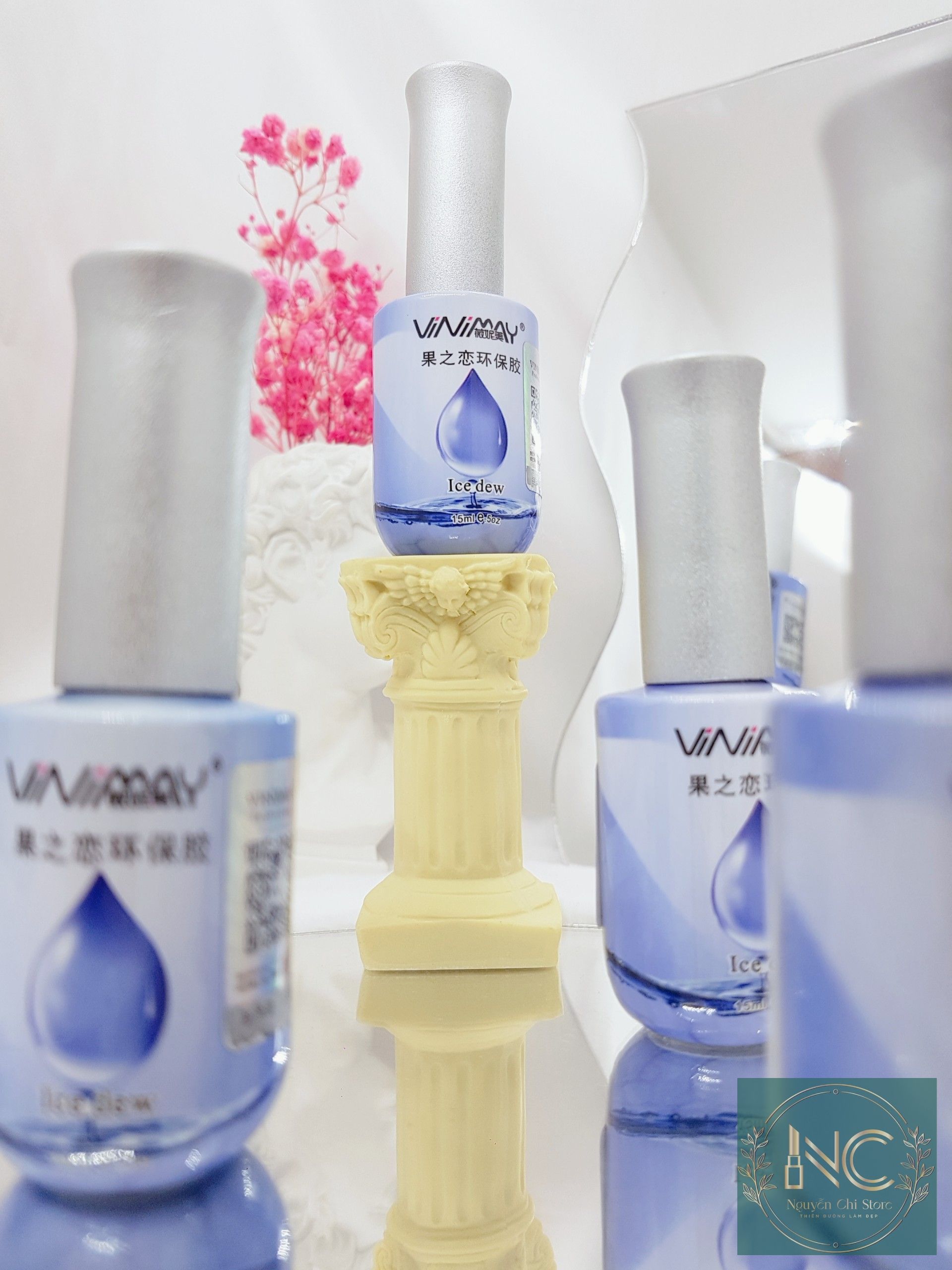 [ NAIL ] Top Gel tạo giọt sương Vinimay 15ml