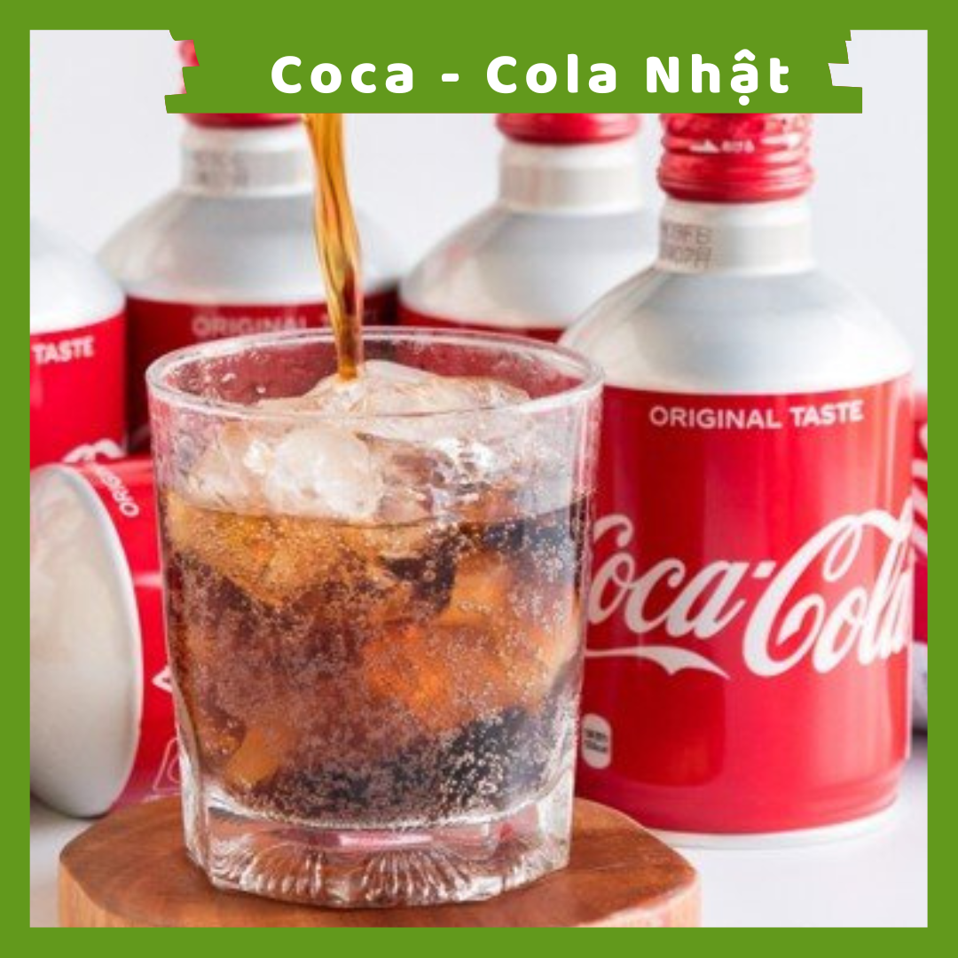 Nước Ngọt Có Ga Coca-cola Nhật Bản - Bách Hoá Nhà Bắp HSD 06 2023