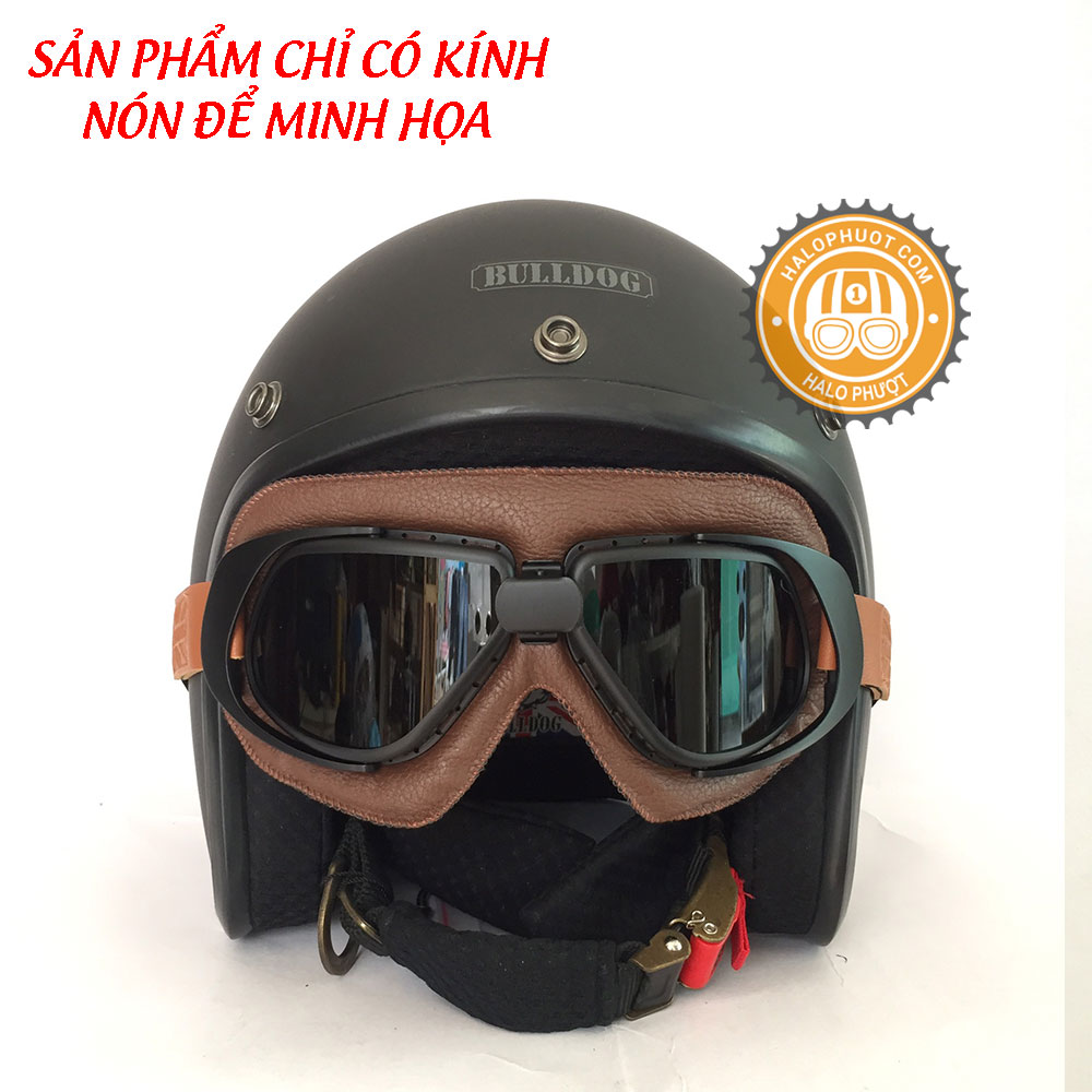 Kính da Bulldog B8 cao cấp (chính hãng) Goggle