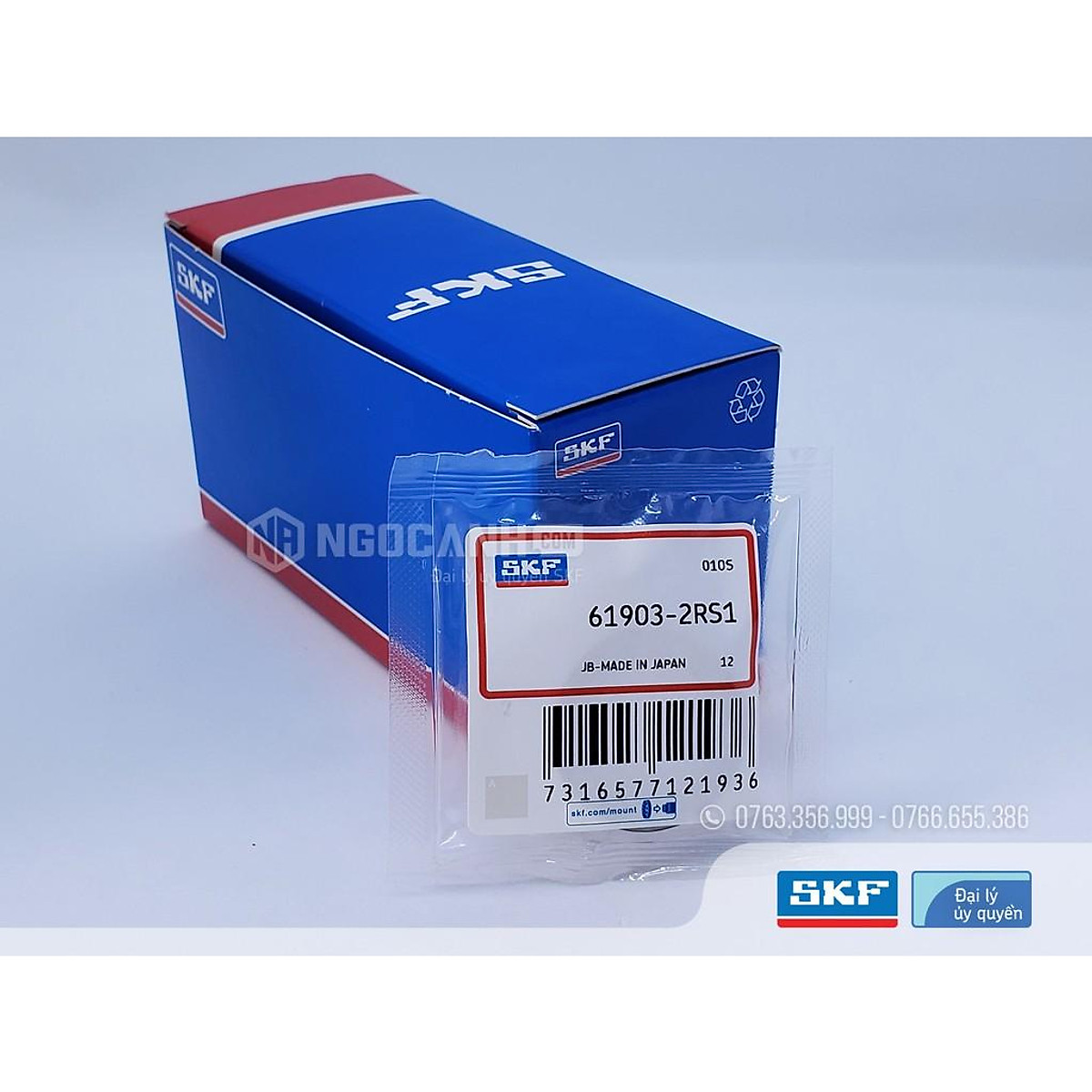 Vòng bi bạc đạn 61903 chính hãng skf