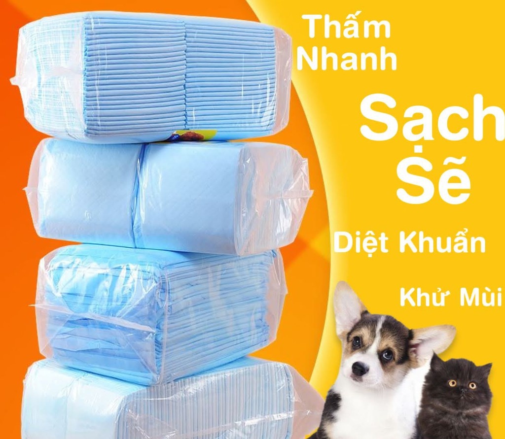 [LẺ] Tả Lót Chuồng Cho Thú Cưng Đủ Size