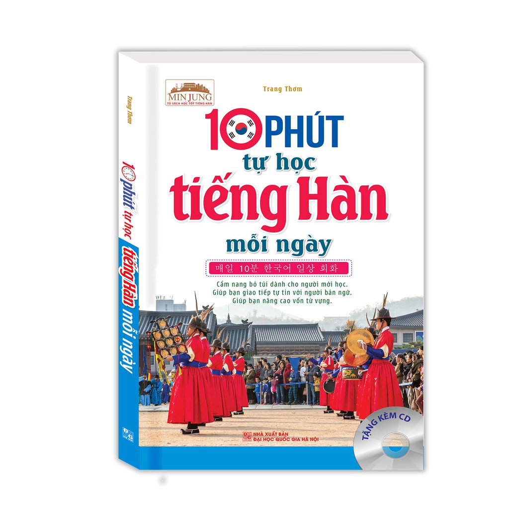 Sách - 10 phút tự học tiếng hàn mỗi ngày