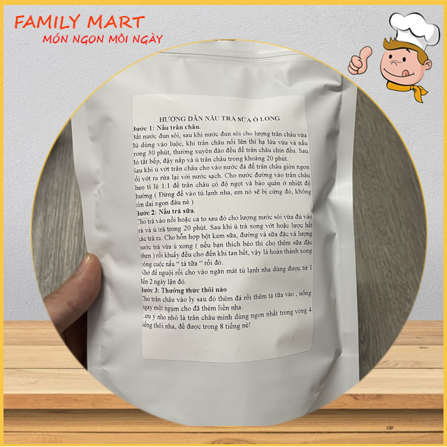 Set trà sữa ô long tự pha 500gr thơm ngon như tiệm