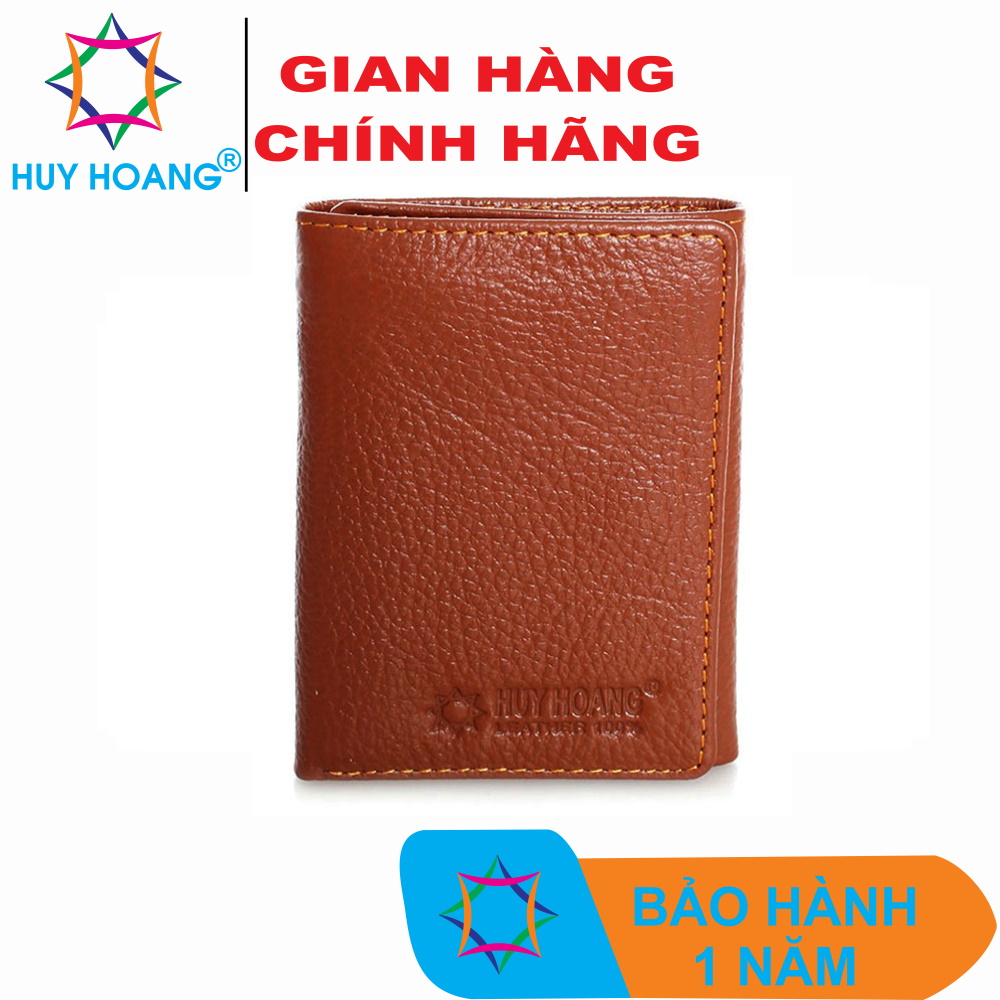 TH3136 - Ví nữ da bò  3 gấp loại nhỏ màu da