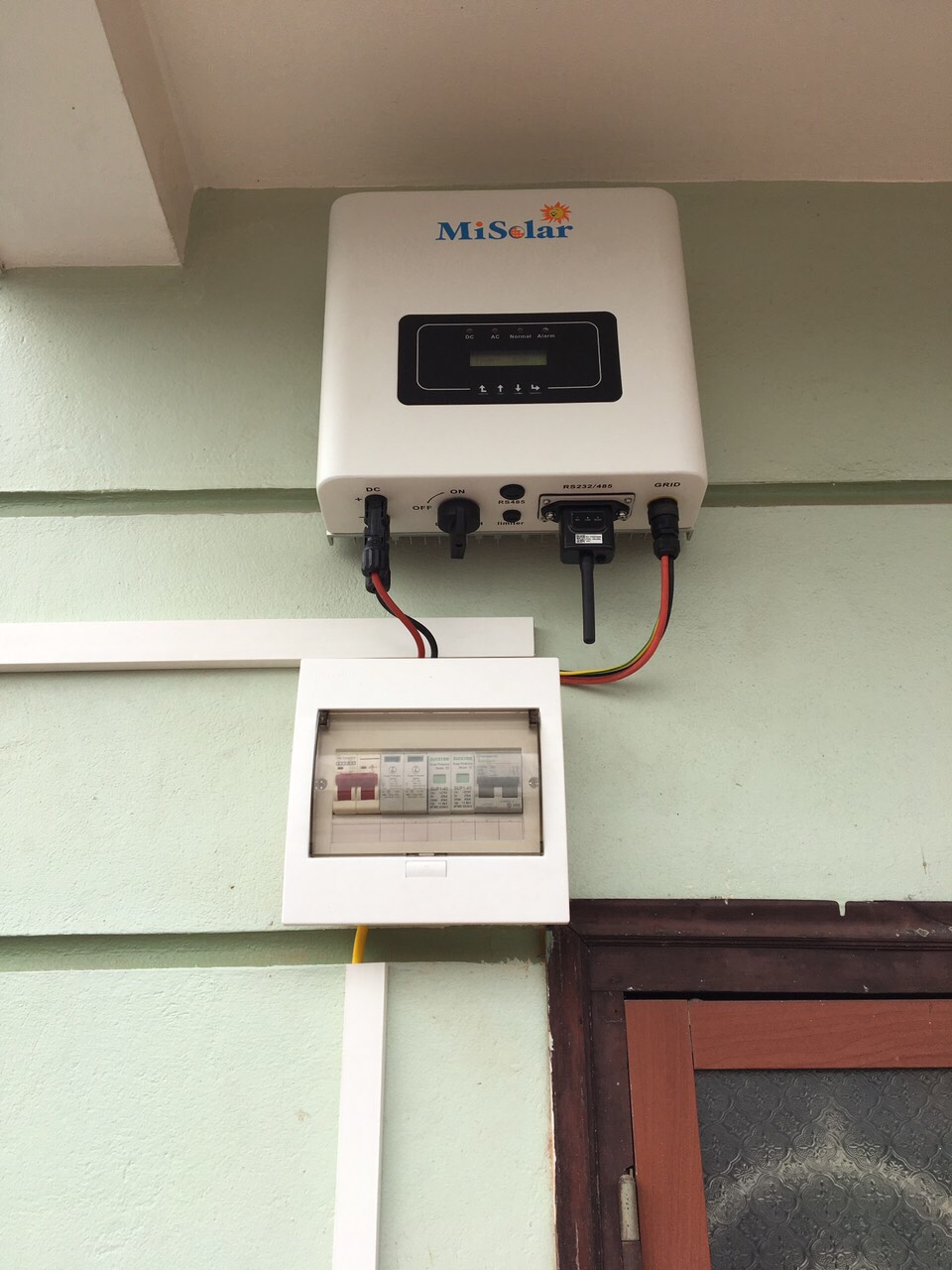 Tủ điện hệ thống năng lượng mặt trời 5kW Misolar