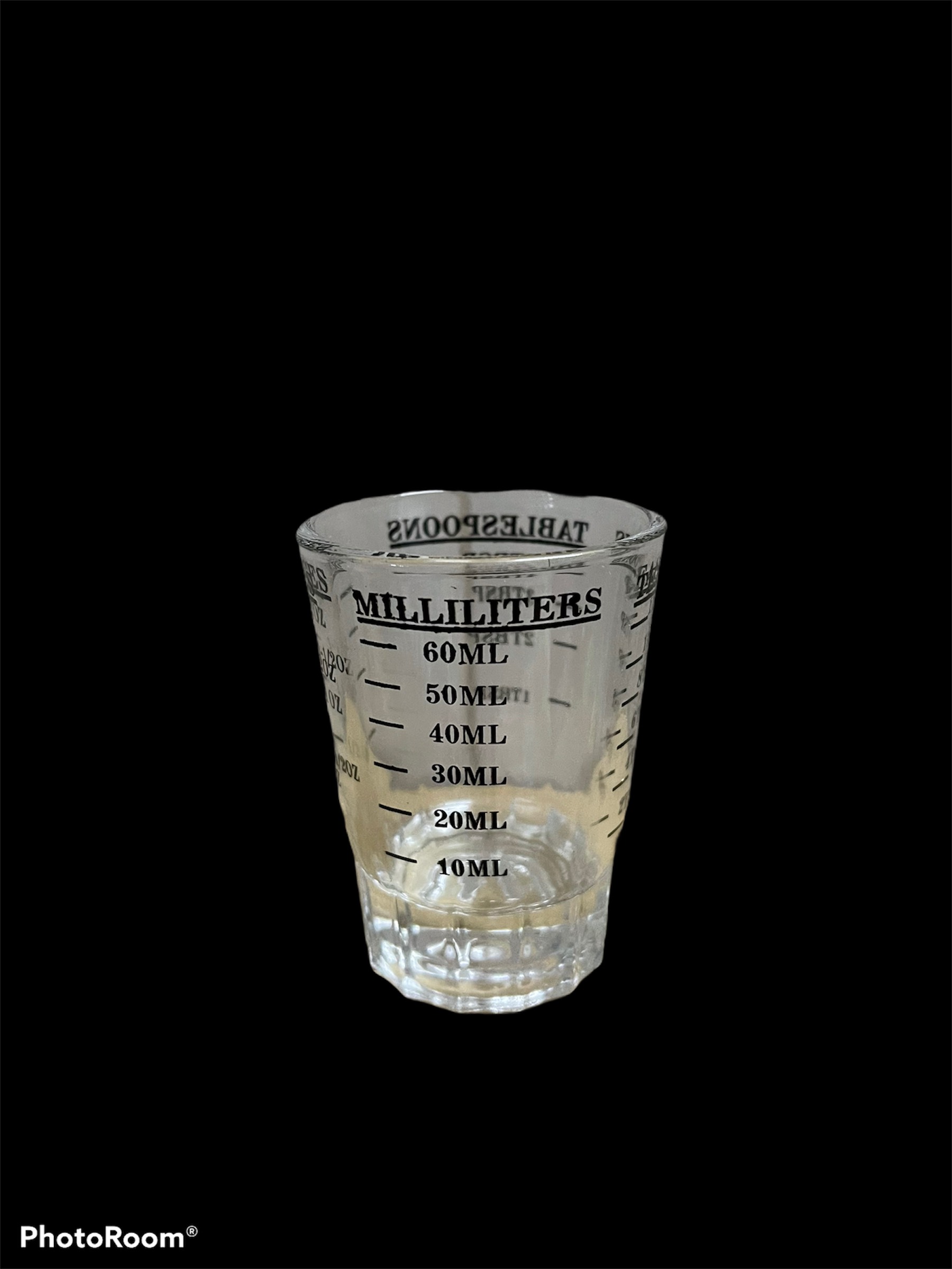 Ly Thủy Tinh Đong Định Lượng Espresso [ Vạch Chia Đen 30ml & 60 ml ]