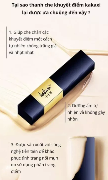 Kem Che Khuyết Điểm 2 Đầu Kakaxi